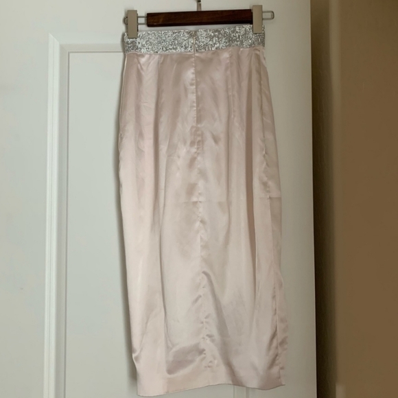 Meshki Satin Skirt Diamante size XS - Picture 2 of 4